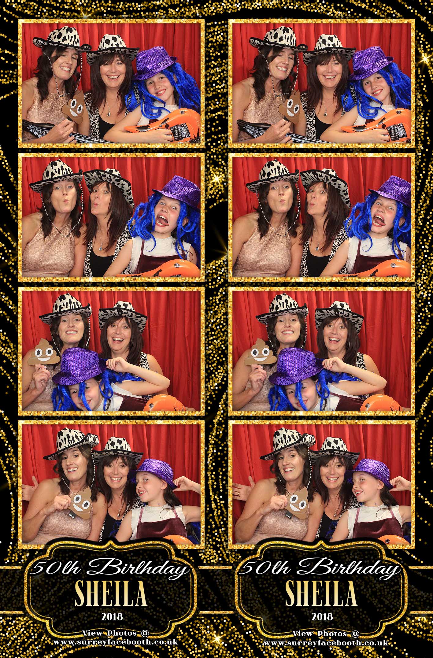 Sheila's 50th Birthday Party | View more photos from the event at galleries.surreyfacebooth.co.uk/u/Surrey-FaceBooth/Sheilas-50th-Birthday-Party